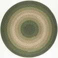 thumbnail image 1 of Rhody Rug TR22R048X048 4 ft. Twin River Round Rug, Green & Multi Color, 1 of 1