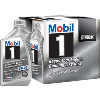 Mobil 1 Advanced Full Synthetic Motor Oil 5W-30, 1 Quart (Case of