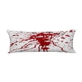 thumbnail image 1 of HATIART Splashes On White Body Pillow Covers Pillow Case Protector Pillowcase 20x60 Inch, 1 of 1