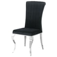 thumbnail image 5 of Betty Velvet Upholstered Dining Side Chair Black (Set of 4), 5 of 11