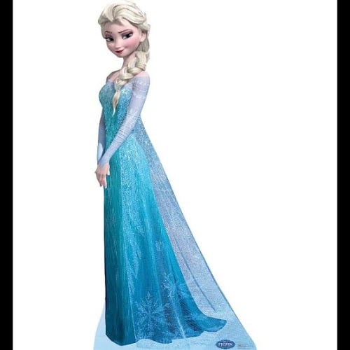 Elsa Life-Size Cardboard Cutout - Frozen 2 - Walmart.com