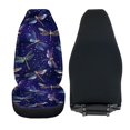 thumbnail image 6 of XYZCANDO Waterproof Car Seat Covers SUV Vehicle Sedan, Anti-Slip Easy Clean Car Front Seat Covers 2pc Polyester Fabric Dragonfly Pattern, 6 of 10