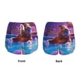 thumbnail image 6 of Goofa Capybara Bathtub Fun Printed Women 2 in 1 Running Shorts,Quick Dry Athletic Workout Shorts,High Waisted Athletic Shorts with Liner Pockets-XX-Large, 6 of 9