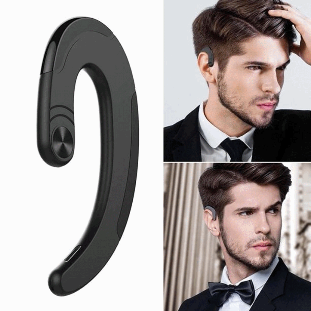 Ear Hook Bluetooth Wireless Headphones,Non Ear Plug Headset with