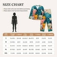 thumbnail image 4 of Saiise Cute Animal Party Print Women Soft Pajama Sets,Long Sleeve Sleepwear Button Up 2-Piece Pjs Lounge Sets-Medium, 4 of 7