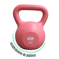 thumbnail image 3 of Infinité Pesa Rusa Plástica 6kg ROSA Kettlebell IF-PRP6K-P, 3 of 5