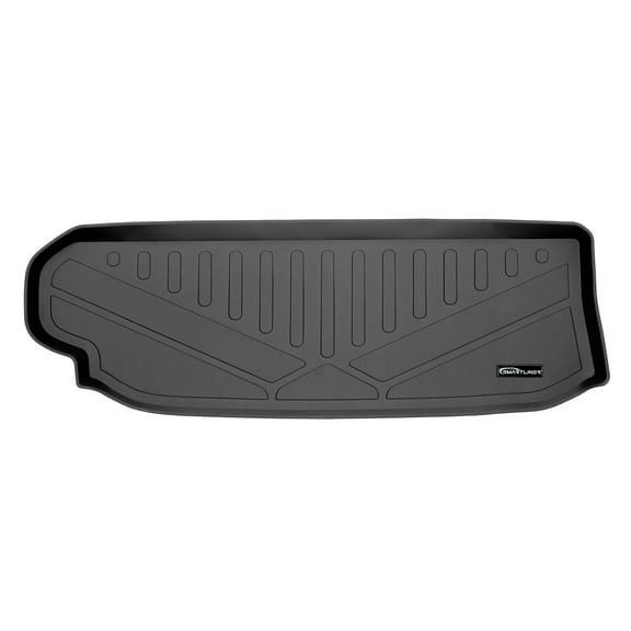 SMARTLINER Custom Cargo Trunk Liner Floor Mat Behind 3rd Row Black Compatible With 2020-2022 Toyota Highlander (Only Fits Models without Subwoofer in Cargo Area)