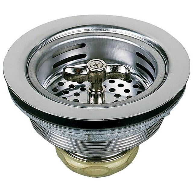 Waxman Consumer Products Group 3-.50in. Spin Lock Basket Sink Strainer Assembly