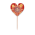 thumbnail image 1 of Red Eyes Mexico Totems Ancient Civilization Toothpick Flags Heart Lable Cupcake Picks, 1 of 3