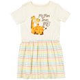thumbnail image 3 of Inktastic My Mimi Loves Me Girls Toddler Dress, 3 of 5