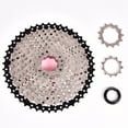 thumbnail image 2 of SUNSHINE Vélo Cassette Roue Libre 11-46T 42T 50T 10 Vitesses Rapport Large VTT Roue Libre Couleur: SUNSHINE 10S 11-46T Argent Noir, 2 of 8