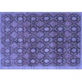 thumbnail image 1 of Ahgly Company Indoor Rectangle Abstract Blue Contemporary Area Rugs, 8' x 10', 1 of 4