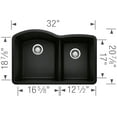 thumbnail image 4 of BLANCO DIAMOND 1.75 Undermount - Truffle, 4 of 7