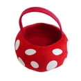thumbnail image 2 of Way To Celebrate Easter Plush 14inch Easter Red Mushroom  Basket, 2 of 3