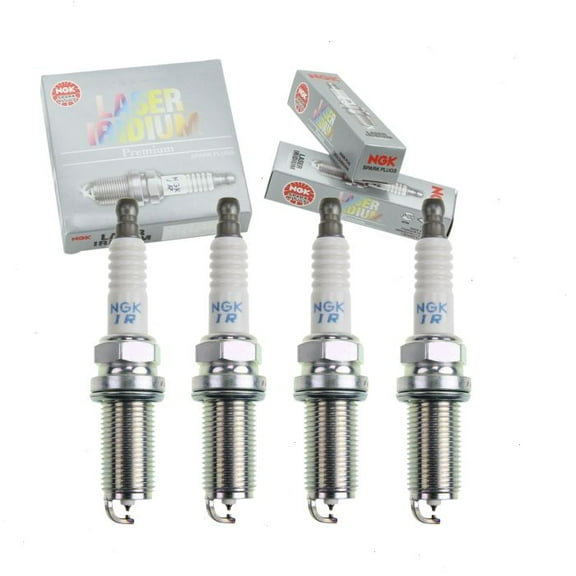 4 pc NGK Laser Iridium Spark Plugs compatible with Lexus IS200t 2.0L L4 2016-2017