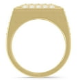 thumbnail image 2 of Pompeii 3Ct Diamond Men's Cluster Anniversary Wedding Ring in 10k Yellow Gold (H,I1-I2), 2 of 3