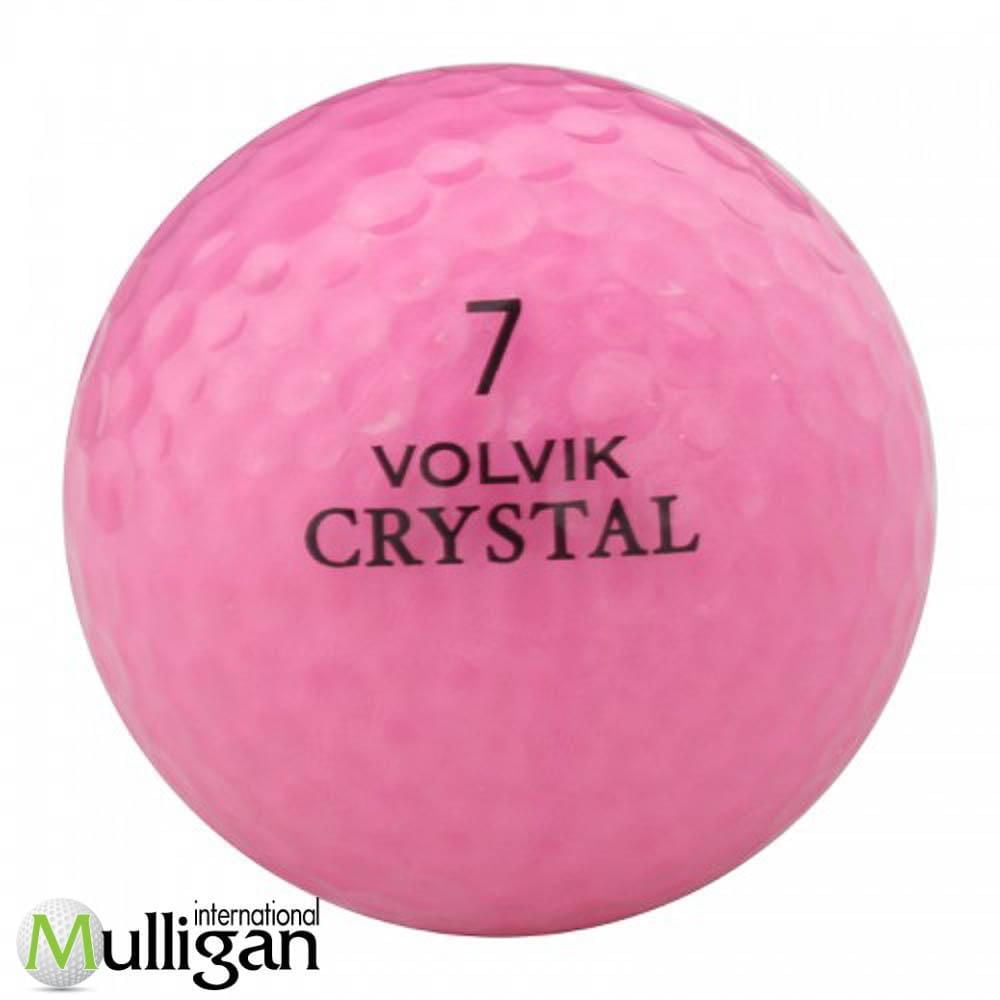Mulligan - 12 balles de golf récupérées Volvik Crystal 1st Generation 5A/4A, Mix