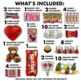 thumbnail image 5 of Fun Flavors Box Valentines Candy Snack Gift Box 50 Count Variety Pack Care Package, 5 of 10