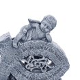 thumbnail image 4 of Escultura de ángel religioso, estatua de querubín creativa, figuras decorativas para el hogar y la oficina. Gris A, 4 of 9