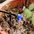 thumbnail image 2 of Gotero de 8 agujeros de 100 piezas, equipo de aspersión de riego por goteo de jardinería de tasa de flujo ajustable brillar Electrónica, 2 of 4