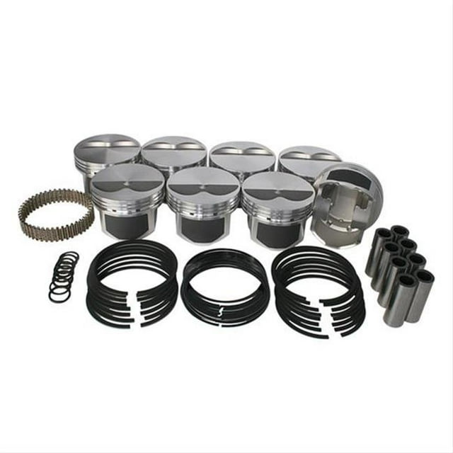 4.15 in. Bore 5cc F-T Piston Set for Small Block Chevy