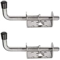thumbnail image 1 of 2 Pcs de Boulons à Ressort en Acier Robustes pour Abri de Porte de Garage, 1 of 5