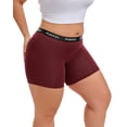 thumbnail image 2 of INNERSY Women's Plus Size Boxer Underwear Rayon from Bamboo 3 Pack(3XL,Dark), 2 of 7