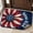 C, variant on XaaKee Outdoor Mat, Bless USA Daisy Doormat, Non-Slip Rubber Backing Outdoor Doormats for Entrance, 20x31inch