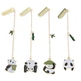 thumbnail image 1 of 4 Pcs Marque-Pages Suspendus Clip-on Marque-Pages Pendentif Panda Marque-Pages en Métal, 1 of 6