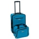 thumbnail image 1 of Juego de equipaje Rockland Fashion Softside Upright de 2 piezas, color turquesa, 1 of 5