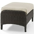 thumbnail image 5 of Pemberly Row Outdoor Wicker Ottoman in Sand, 5 of 10