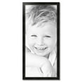 thumbnail image 2 of ArtToFrames 20" x 45" Honors Black with Silver Picture Frame, 20x45 inch Black Wood Poster Frame (WOM-5157),  Pack, 2 of 7
