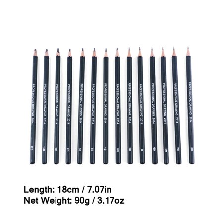 14 Piece Sketching Drawing Set Drawing Pencil Set Shading Pencil Walmart Canada