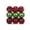 MulticolorB, variant on 18PCS 6CM Christmas Ornaments Set Shatterproof Christmas Tree Hanging Balls Pendants Decorative for Home Holiday Christmas Decoration Indoor