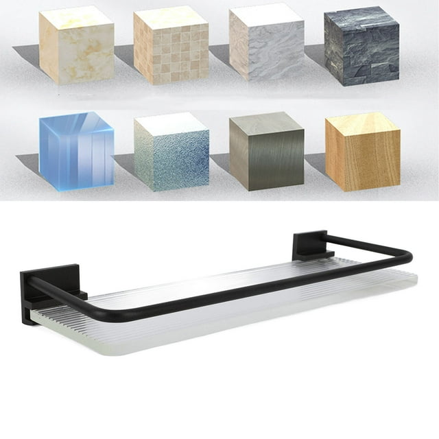 Heavy Duty Garage Wall Shelf, Space Saving Storage Shelves With Waterproof Rust Holds Up To 65 Lbs For Garage Closet Laundry Room