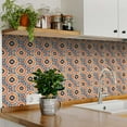 thumbnail image 2 of Mi Alma Multicolor Mexican Peel & Stick Tiles - Vinyl Backsplash 8x8, 2 of 10