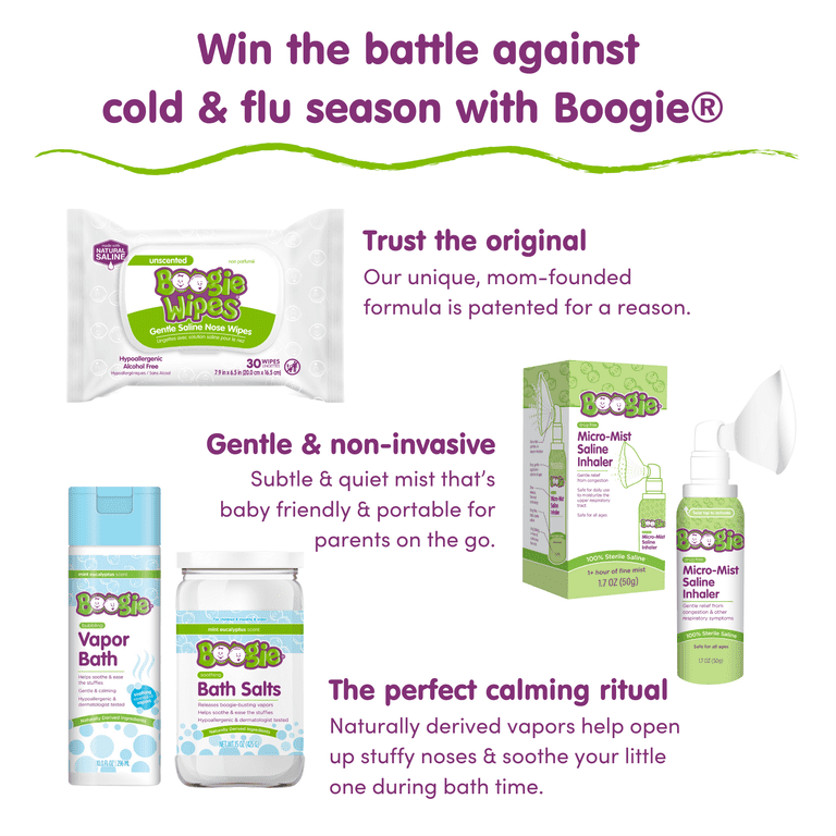 Boogie Sterile Drug-Free Micro-Mist Saline Inhaler photo 7