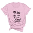 thumbnail image 2 of Fiudx Liquidación de Ahorros de Verano Tops con Estampado de Moda para Mujer, Blusa de Manga Corta, Camisetas Divertidas con Cuello Redondo, 2 of 4
