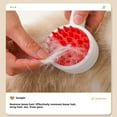 thumbnail image 5 of Bath Brush For Cats Dogs Gentle Deshedding Massaging Grooming Ergonomic Handle Cleaning Tool, 5 of 7