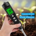 thumbnail image 2 of Langgg Gardening Tester With ATC Sensitive Probe For Soil EC Value Detection Using 3 LR44 1.5V Button With extension cord, 2 of 6