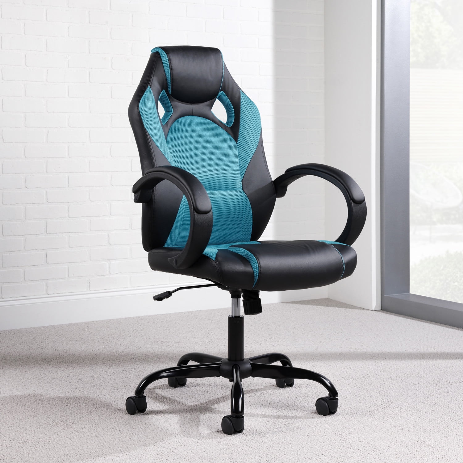 Gaming chair teal sale