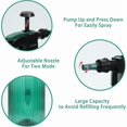 thumbnail image 4 of Fine Mist Spray Bottle 2L Plastic, Portable Pressure with Top Pump, Empty Watering Can with Adjustable Nozzle for Indoor and Outdoor Gardening or Hous, 4 of 5