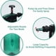thumbnail image 4 of Fine Mist Spray Bottle 2L Plastic, Portable Pressure with Top Pump, Empty Watering Can with Adjustable Nozzle for Indoor and Outdoor Gardening or Hous, 4 of 5