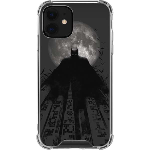 Skinit DC Comics Batman with Moon iPhone 12 Clear Case 