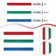 thumbnail image 5 of Barra de mano giratoria de 3 piezas, de fortalecimiento, ejercitador de mano flexible y antideslizante, barra de resistencia para entrenamiento, 5 of 6