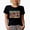 Black, variant on Becoming the Best Version of Myself, Personal Growth or Development Quote, Groovy Retro Wavy Text Merch Gift, Black T-Shirt, Medium