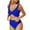 Blue Bikini Tankini Clearance, variant on OSFVNOXV Cute Swimsuits for Women High Waisted Bathing Suit Push Up Bra Padded Seamless Bikini Top and Hipster Swimwear Underwear Bottom