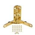 thumbnail image 4 of Charnière à 90° Support d'Angle Ressort Charnière pour petits bijoux Wine Case Watch Box Couvercle en bois(d'or), 4 of 8