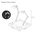 thumbnail image 2 of Action Figure Stands 4.3 x 4.3 Inch Double Display Holder Base for Model Display 3 Pcs, 2 of 6