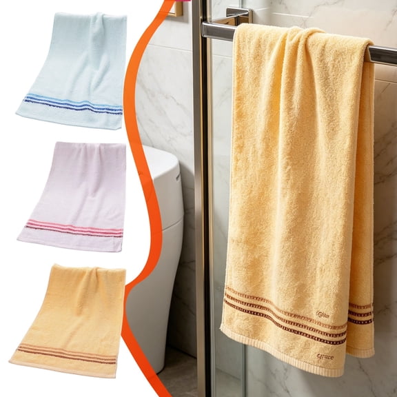 Celsvanis Face Towel Soft Highly Absorbent Quick Dry Hand Towel Facial Washcloth Soft Bath Towel for Home Bathroom Daily Spa Hotel Use, Pink
